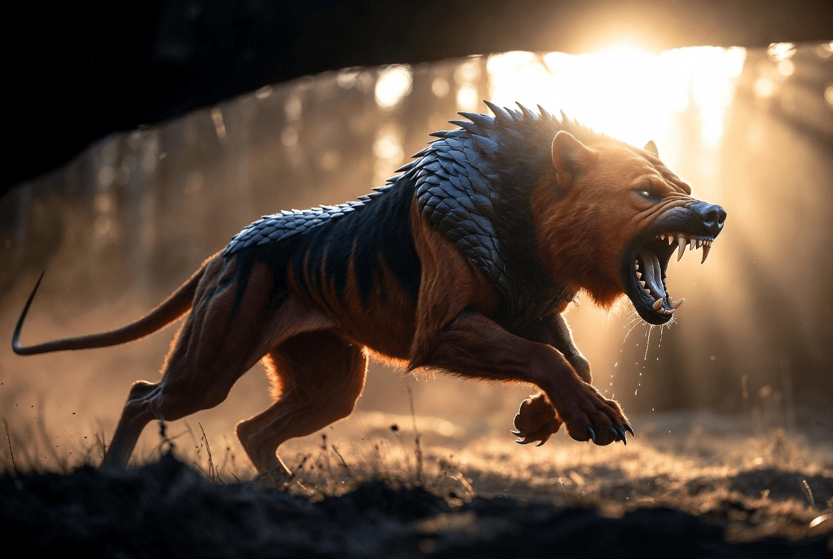 The Malbête — Action Print