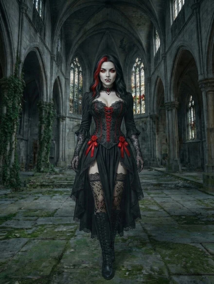 Anastasia Drăculea: Strigoi Form A3 Print